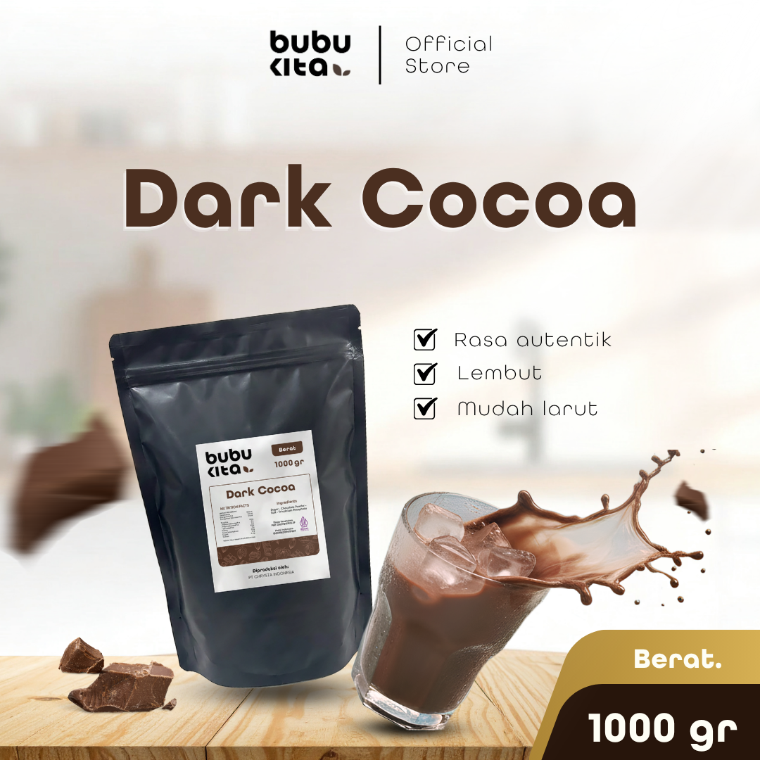 Premix bubukita Dark Cocoa 1000 gram